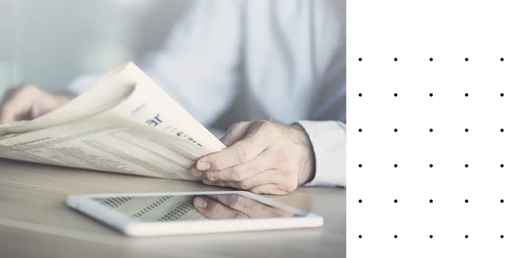 Information news slider