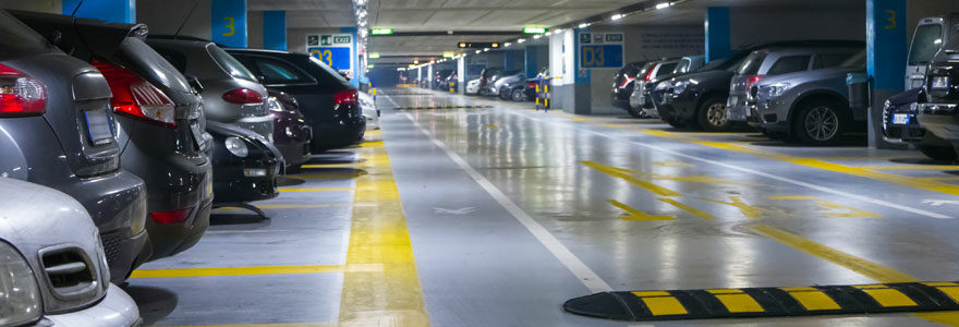 parking à l'aéroport