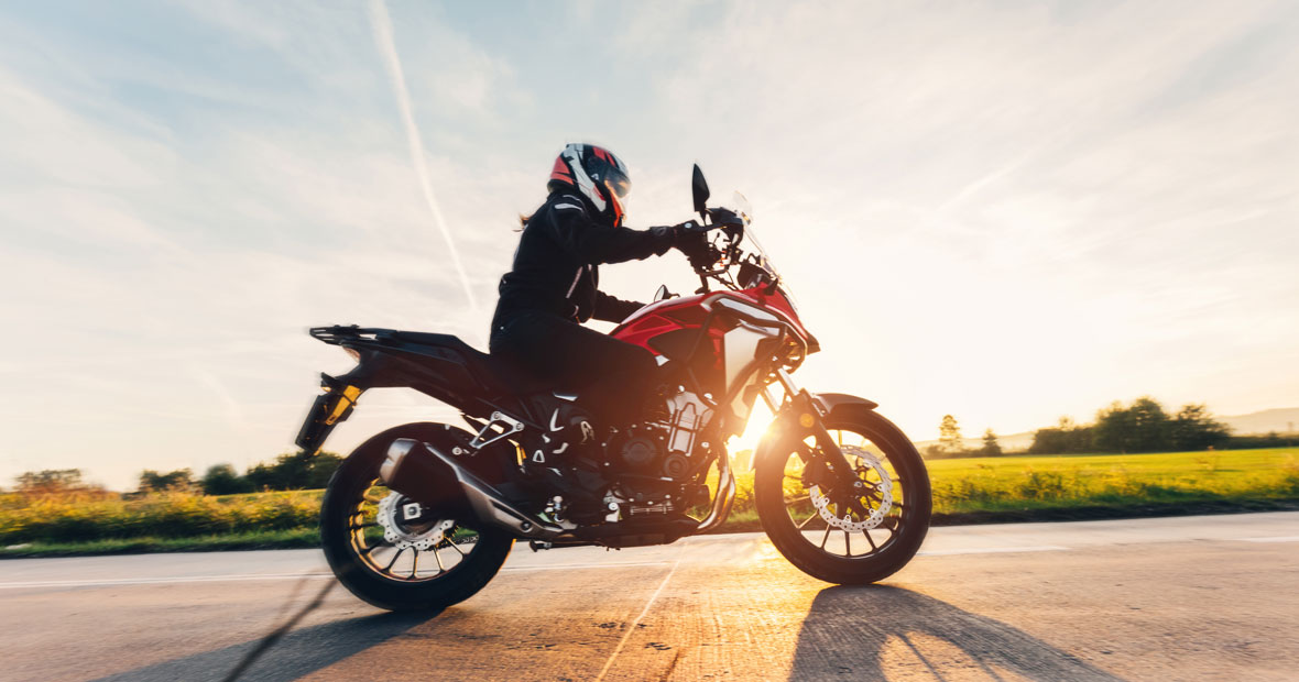Équipements pour moto
